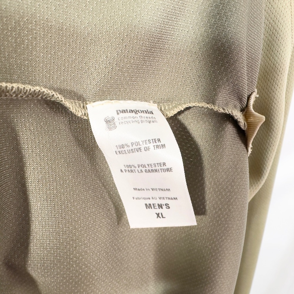 Patagonia XL Shirt Long Sleeve Sun‎ Shirt Fishing Top SPF Back Logo Mens 1615 - Picture 5 of 9